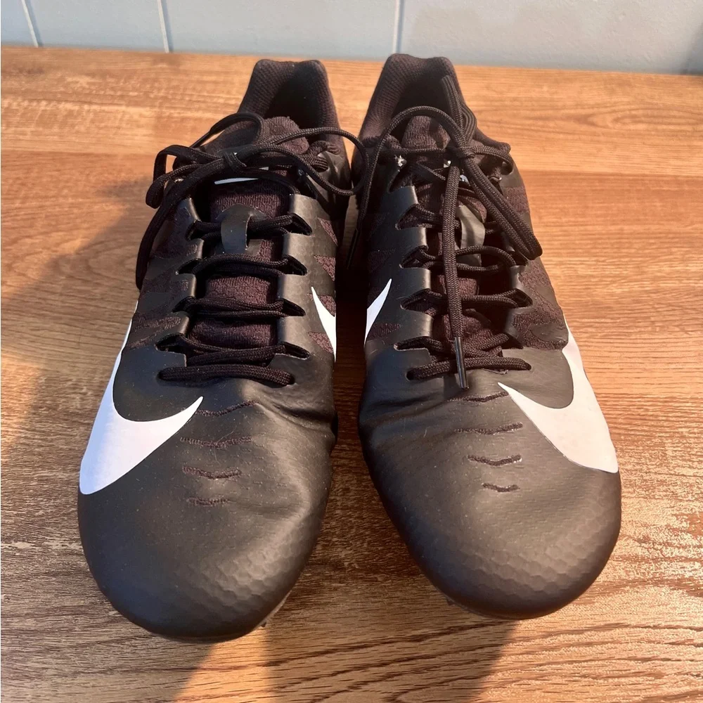 Nike Zoom Rival S Black and White Track and Field Mens‎ Running Shoes Size 12